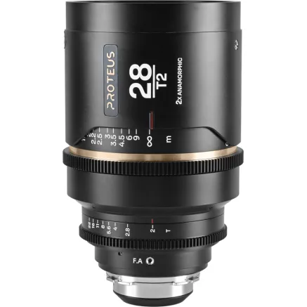 LAOWA PROTEUS 2X ANAMORPHIC 28MM T2 - AMBER - ARRI PL/CANON EF VE2820PLEFAM