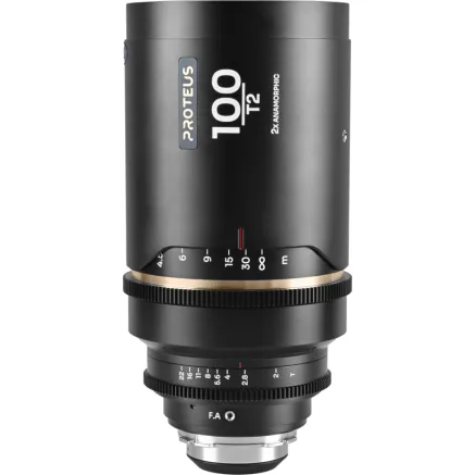 LAOWA PROTEUS 2X ANAMORPHIC 100MM T2 - AMBER - ARRI PL/CANON EF VE10020PLEFAM