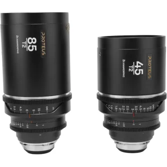CINEMA Video Lenses - LAOWA PROTEUS 2X ANAMORPHIC 2-LENS BUNDLE SET B (45MM, 85MM) - SILVER - ARRI PL/CANON EF VE4585PLEFSM - quick order from manufacturer