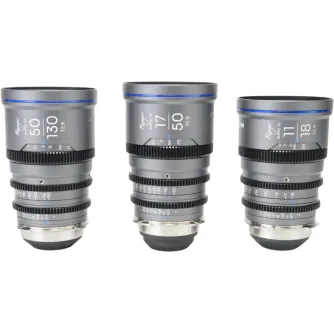 CINEMA Video Lenses - LAOWA RANGER S35 LITE (11-18MM, 17-50MM, 50-130MM) CINE LENS - 3 LENS BUNDLE - ARRI PL RANL111750BPL - quick order from manufacturer