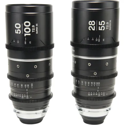 LAOWA NANOMORPH S35 ZOOM 2-LENSBUNDLE (28-55MM, 50-100MM) (SILVER) - ARRI PL VE2850BPLS