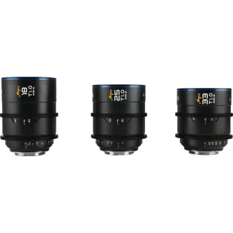 CINEMA Video Lenses - LAOWA ARGUS S35 CINE 3-LENS BUNDLE (18MM,25MM,33MM) - SONY E VE182533SEC - quick order from manufacturer