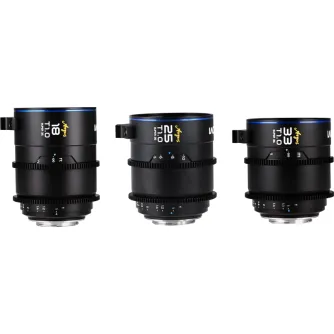 CINEMA Video Lenses - LAOWA ARGUS S35 CINE 3-LENS BUNDLE (18MM,25MM,33MM) - FUJI X VE182533FXC - quick order from manufacturer