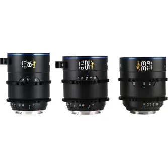 CINEMA Video Lenses - LAOWA ARGUS S35 CINE 3-LENS BUNDLE (18MM,25MM,33MM) - CANON RF VE182533RFC - quick order from manufacturer