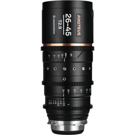 LAOWA PROTEUS ZOOM 2X ANAMORPHIC 26-45MM T2.9 - AMBER - ARRI PL/CANON EF VE2645ZOOMPLEFAM