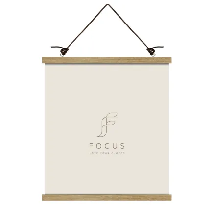 FOCUS POSTER HANGER MAGNETIC OAK 41CM 132435
