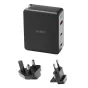 AC Adapters, Power Cords - Wall charger Aukey PA-B7O, 1xUSB-A, 2xUSB-C, 140W GaN (black - buy today in Master Foto store and with delivery