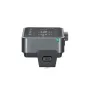 Godox X3Pro C 2.4G jutiklinis TTL siųstuvas ant Canon kameros su rodoma nustatymų ekranu, komplekte USB-C kabelis ir laikiklis