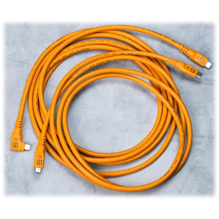 Tether Tools cable USB-C - USB-C TetherPro Optima 10G 3m, orange CUC10G2-ORG