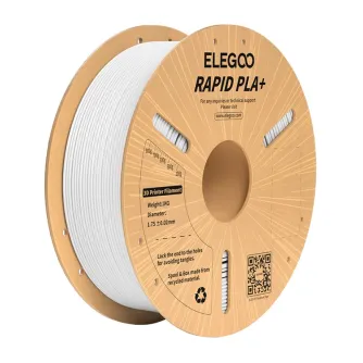 3D Printers & Materials - ELEGOO Rapid PLA+ Filament (White) 50.203.0115 - quick order from manufacturer