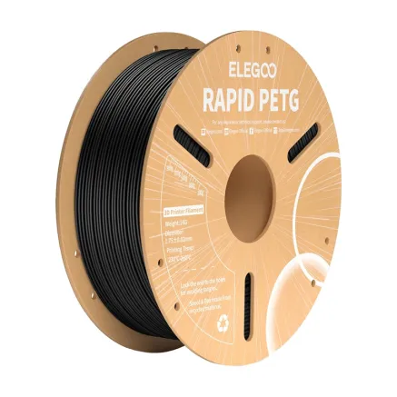 ELEGOO Rapid PETG Filament (Black) 50.203.0216