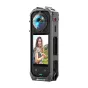 Accessories for Action Cameras - PULUZ metal protective case with lens cover for Insta360 X5 PU748H - quick order from manufacturer