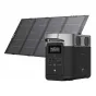 EcoFlow Delta 3 Plus power station with 400W solar panel