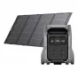 EcoFlow Delta Pro power station + 2x 400W photovoltaic panel
