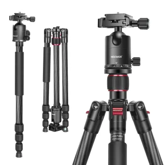 Photo Tripods - NEEWER N55C, carbon fiber tripod - buy today in Master Foto store and with delivery