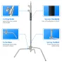 Boom Light Stands - NEEWER SC320, premium C-stand with extension arm - buy today in Master Foto store and with delivery