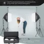 Studio Daylight - NEEWER NK200, 2x 35 watt LED softbox set with tripods - buy today in Master Foto store and with delivery