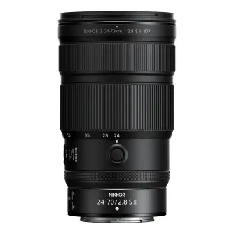 Nikon Nikkor Z 24-70mm f/2.8 S II objektyvas - profesionalus pilno kadro zoom su vidiniu zoomu, SSVCM autofokusu ir oro apsauga