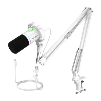 Podcast Microphones - Maono PD200XS microphone (white) PD200XS white - buy today in Master Foto store and with delivery