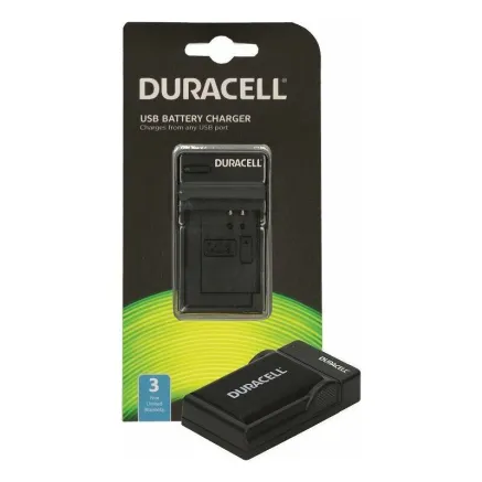 Duracell Charger with USB Cable for DRC2L/NB-2L