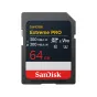 Memory Cards - SanDisk ExtremePRO SDXC V90 64GB 300MB UHS-II SDSDXDM-064G-GN4IN - buy today in Master Foto store and with delivery