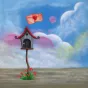 Walimex pro Cloth Background Love-Letter, 3x6m
