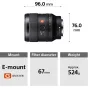 Sony FE 35mm F1.4 GM Black SEL35F14GM