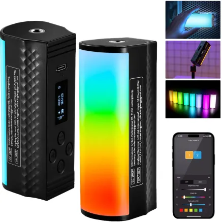 NEEWER TL98C, 4 watt magnetic RGB tubelight, 10,8cm