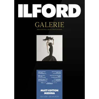 Photo paper for printing - ILFORD GALERIE MATT COTTON MEDINA 320G 10X15CM 50 SHEETS 2002851 - quick order from manufacturer