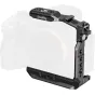 SmallRig 6023 HawkLock greito įsijimo pusės korpusas Sony Alpha 7 V, 7R V ir 7 IV, juosčiai metalinis ramka su SmallRig logotipu viršutiniu pločiu ir įjungimo žymė