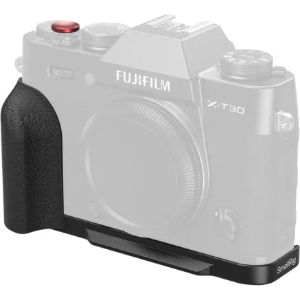 SMALLRIG 5663 L-SHAPED MOUNT PLATE WITH SILICONE HANDLE FOR FUJIFILM X-T30 / T30 II / T30 III BLACK 5663