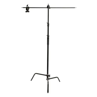 Boom Light Stands - Caruba C-Stand met Boomarm Black - buy today in Master Foto store and with delivery