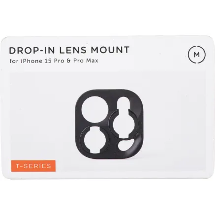 MOMENT Drop-in Lens Mount for iPhone 15 Pro & Pro Max T-Series 310-218