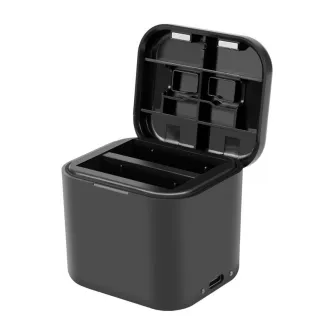 New - Charger + memory card case PULUZ for Insta360 Ace / Ace Pro / Ace Pro 2 - quick order from manufacturer