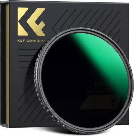 K&F Concept 62MM XV40 Nano-X Variable ND Filter ND8-ND128