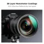 K&F Concept 62MM XV40 Nano-X Variable ND Filter ND8-ND128