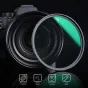 K&F Concept 62MM Nano-X Black Mist Filter 1/2