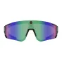 Colmi V06 AI Sports Sunglasses Black with Blue Lenses 2K recording