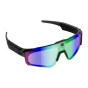 Colmi V06 AI Sports Sunglasses Black with Blue Lenses 2K recording