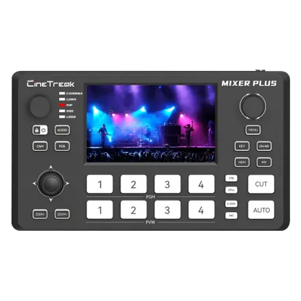 CineTreak Mixer Plus SDI - Professional video mixer with SDI inputs, 30 effects