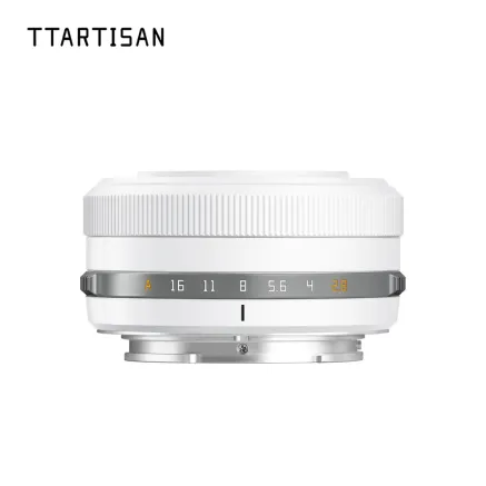 TTArtisan APS-C AF27mm F2.8 Fuji X mount white