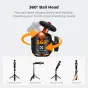 K&F Concept K&F 65cm Desktop Stand & Selfie Stick 360 Ball Head