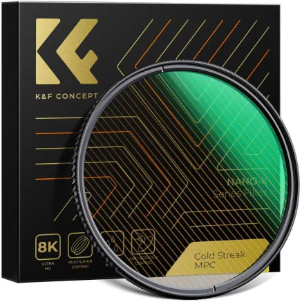 K&F Concept 52MM Gold Streak Effect Lens Filter