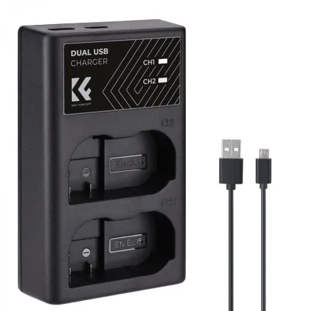 K&F Concept K&F EN-EL15 Dual Channel Charger