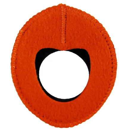 Zacuto Fleece Eye Cushion Orange - Soft foam core, fleece material, compatible 