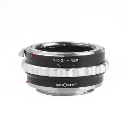 K&F Concept K&F COPPER MOUNT Nikon G/F/AI/AIS/D to Sony E Adapter
