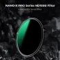 K&F Concept 67MM NANO-X Pro Brass Frame ND1000 Filter