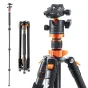 K&F Concept K234A7+BH-28L Compact Tripod 200cm