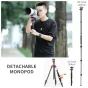 K&F Concept K234A7+BH-28L Compact Tripod 200cm