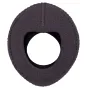Zacuto Fleece Eye Cushion Grey - Soft foam core, fleece material, compatible 